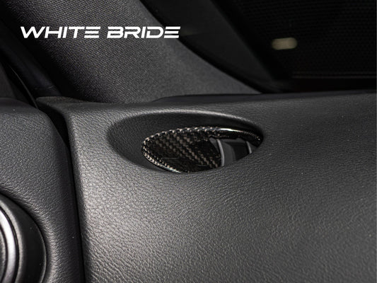 WHITE BRIDE ドライカーボン サイドエアコンダクト カバー 日産 フェアレディZ (RZ34)