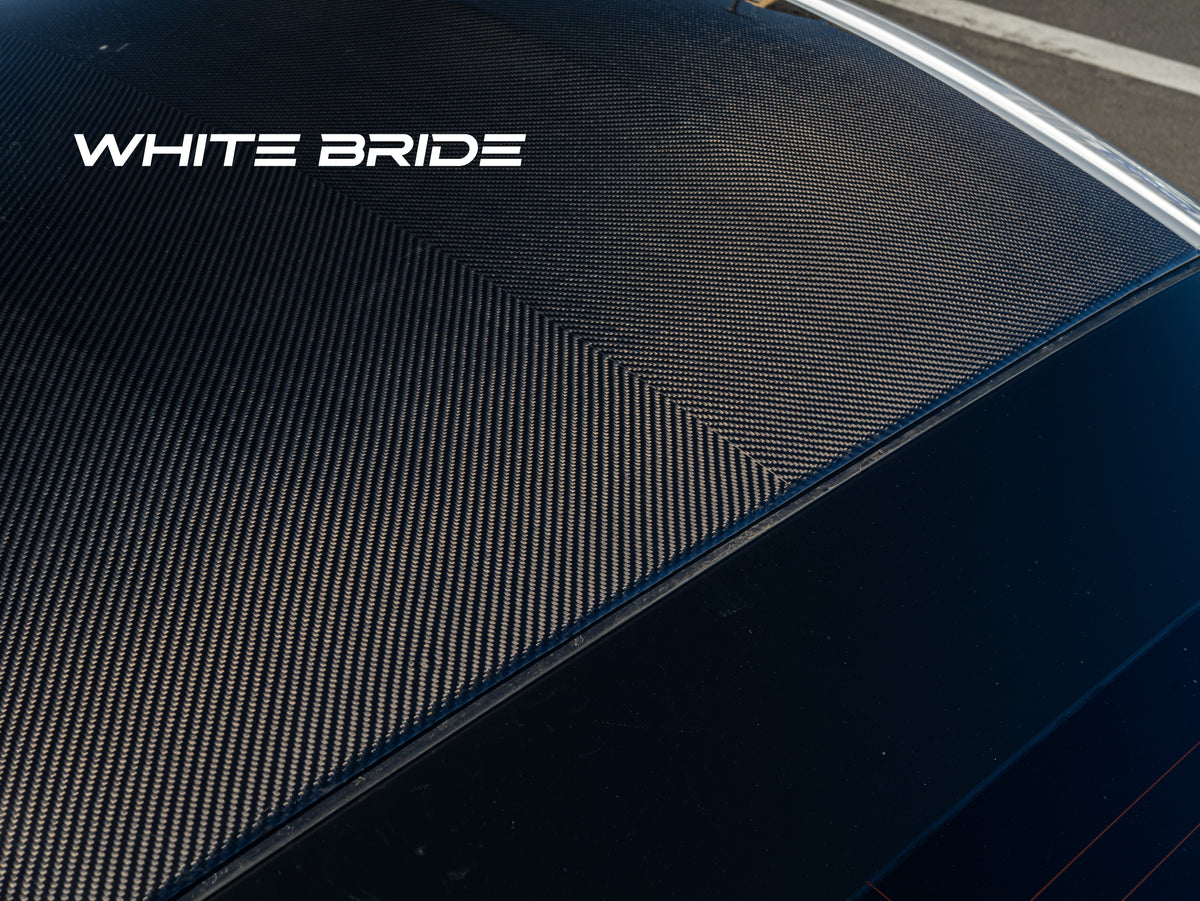 WHITE BRIDE ドライカーボン フルカーボンルーフ ガーニッシュ トヨタ GR SUPRA (A90)