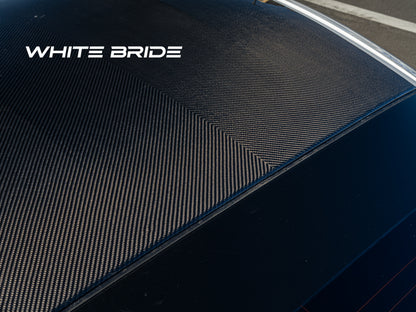 WHITE BRIDE ドライカーボン フルカーボンルーフ ガーニッシュ トヨタ GR SUPRA (A90)