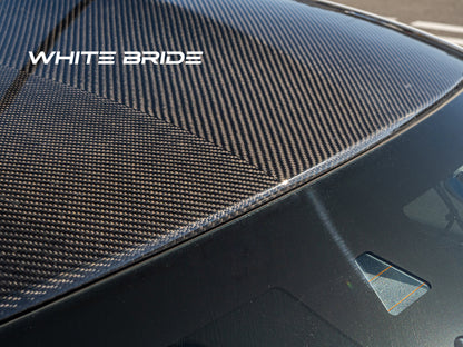 WHITE BRIDE ドライカーボン フルカーボンルーフ ガーニッシュ トヨタ GR SUPRA (A90)