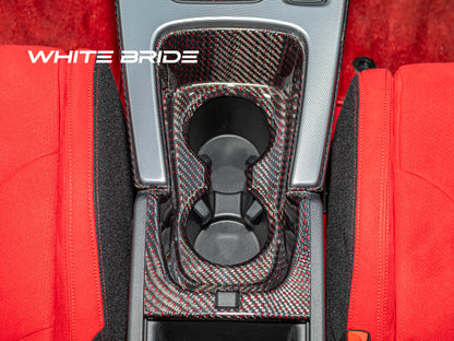 WHITE BRIDE ドライカーボン フロントカップホルダー カバー ホンダ シビック TYPE R (FL5)