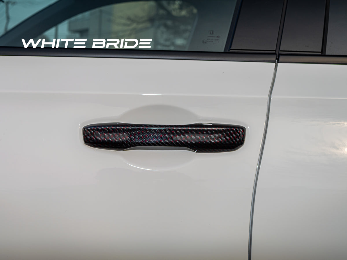WHITE BRIDE ドライカーボン ドアハンドル ガーニッシュ ホンダ シビック TYPE R (FL5)