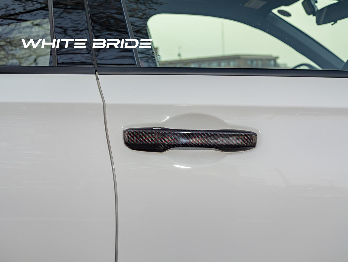WHITE BRIDE ドライカーボン ドアハンドル ガーニッシュ ホンダ シビック TYPE R (FL5)