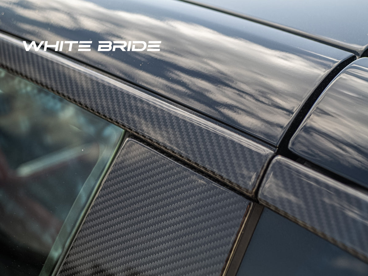 WHITE BRIDE ドライカーボン ウィンドウトリム ガーニッシュ ニッサン フェアレディZ (RZ34)