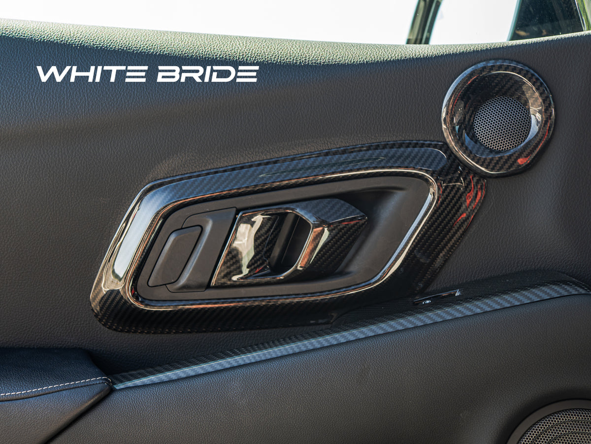 WHITE BRIDE ドライカーボン インナードアハンドル カバー トヨタ GR SUPRA (A90)