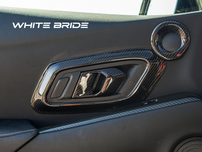 WHITE BRIDE ドライカーボン インナードアハンドル カバー トヨタ GR SUPRA (A90)