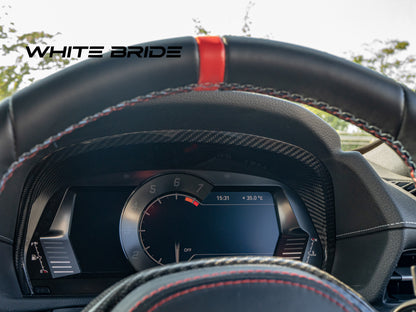 WHITE BRIDE ドライカーボン メーターインナー カバー トヨタ GR SUPRA (A90)