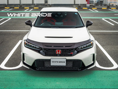 WHITE BRIDE ドライカーボン フロントノーズパネル ダクト仕様 ［交換式］ ホンダ シビック TYPE R (FL5)