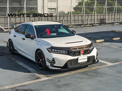 WHITE BRIDE ドライカーボン フロントノーズパネル ダクト仕様 ［交換式］ ホンダ シビック TYPE R (FL5)