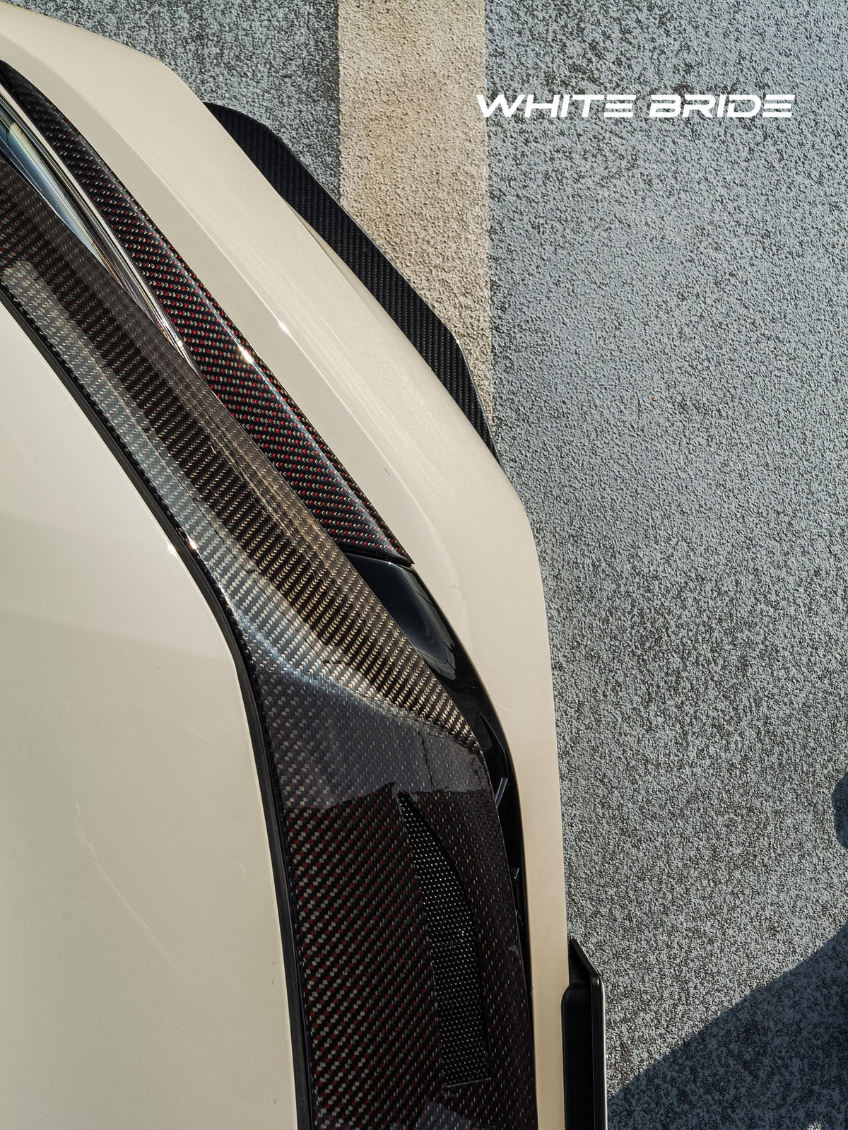 WHITE BRIDE ドライカーボン フロントリップスポイラー ホンダ シビック TYPE R (FL5)