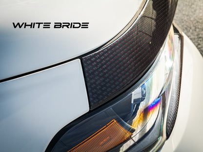 WHITE BRIDE ドライカーボン フロントノーズパネル ダクト仕様 ［交換式］ ホンダ シビック TYPE R (FL5)