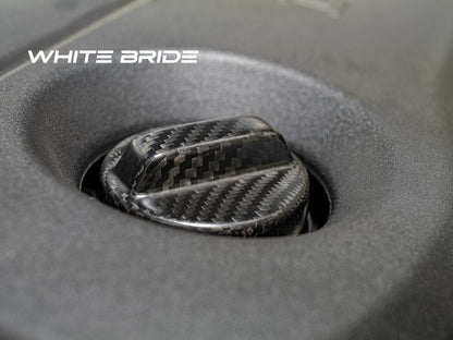 WHITE BRIDE ドライカーボン オイルフィラーキャップ カバー ホンダ PRELUDE (BF1)