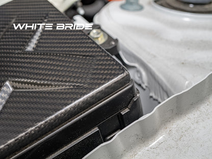 WHITE BRIDE ドライカーボン ヒューズボックス カバー ホンダ PRELUDE (BF1)