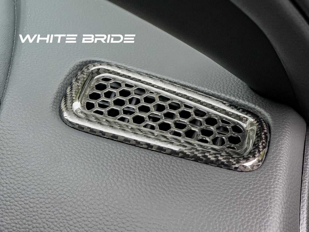 WHITE BRIDE ドライカーボン エアコンダクト カバー ホンダ PRELUDE (BF1)