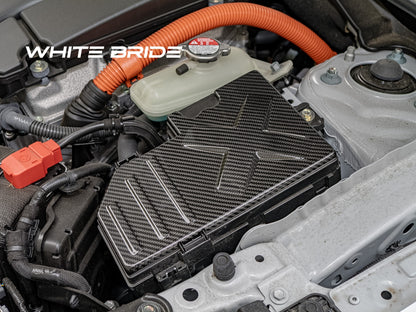 WHITE BRIDE ドライカーボン ヒューズボックス カバー ホンダ PRELUDE (BF1)