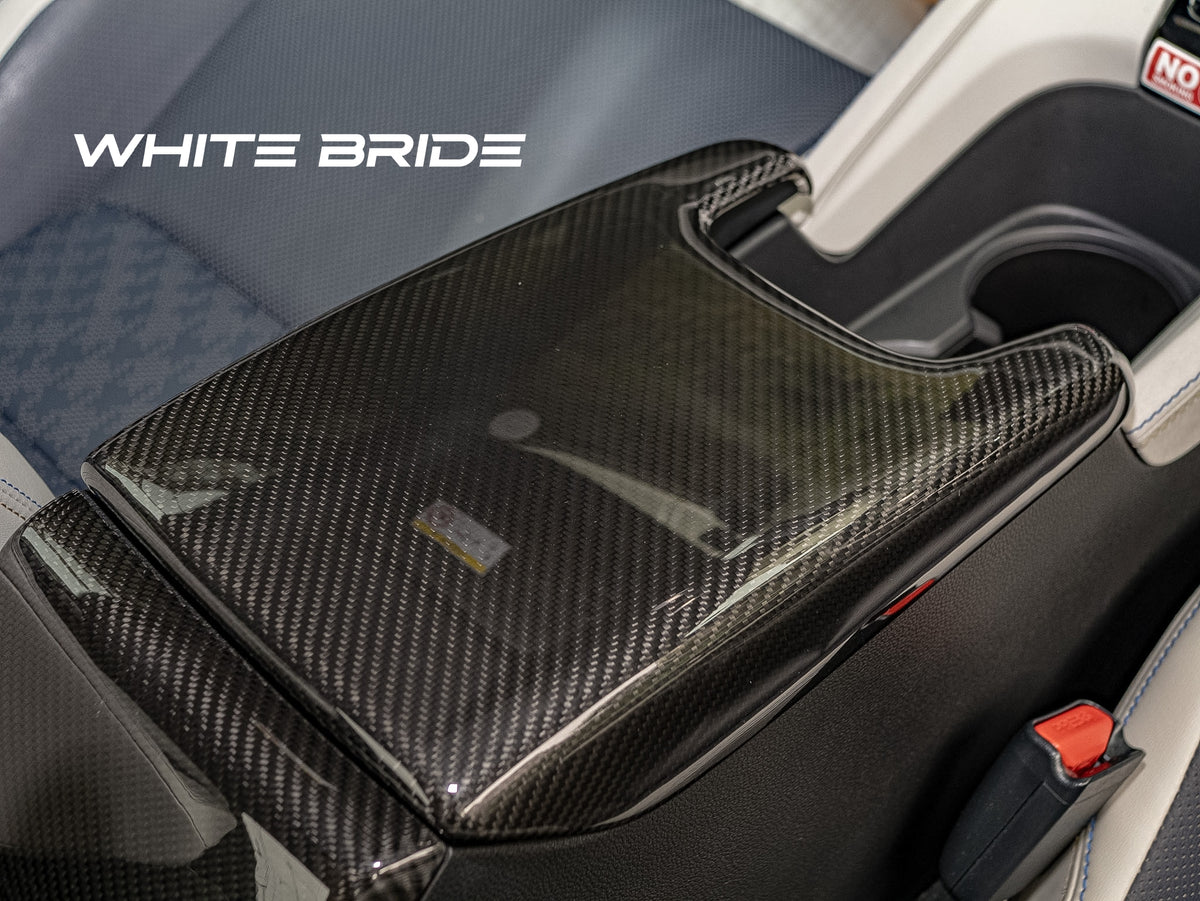 WHITE BRIDE ドライカーボン アームレスト カバー ホンダ PRELUDE (BF1)