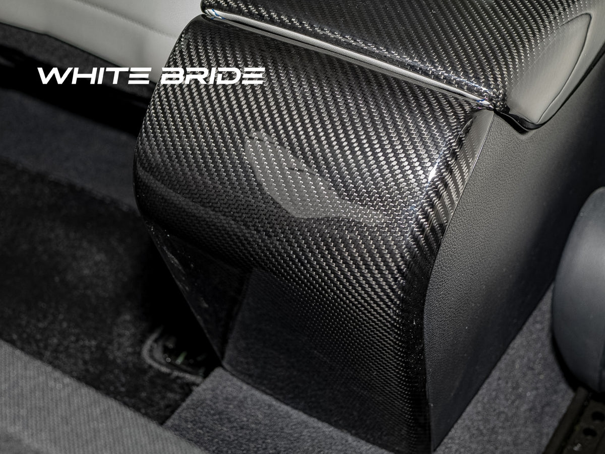 WHITE BRIDE ドライカーボン リアセンターコンソール カバー ホンダ PRELUDE (BF1)
