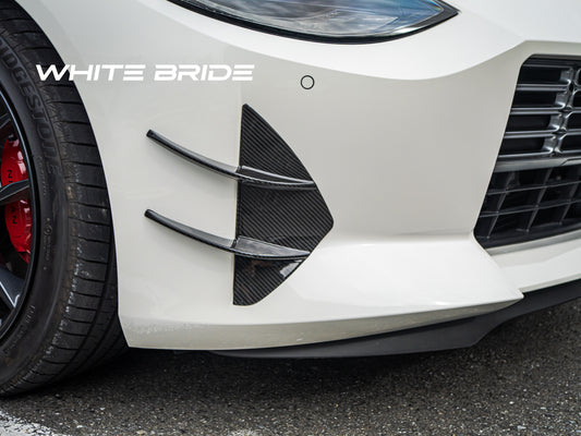 WHITE BRIDE ドライカーボン フロントバンパーカナード ガーニッシュ 日産 フェアレディZ (RZ34)