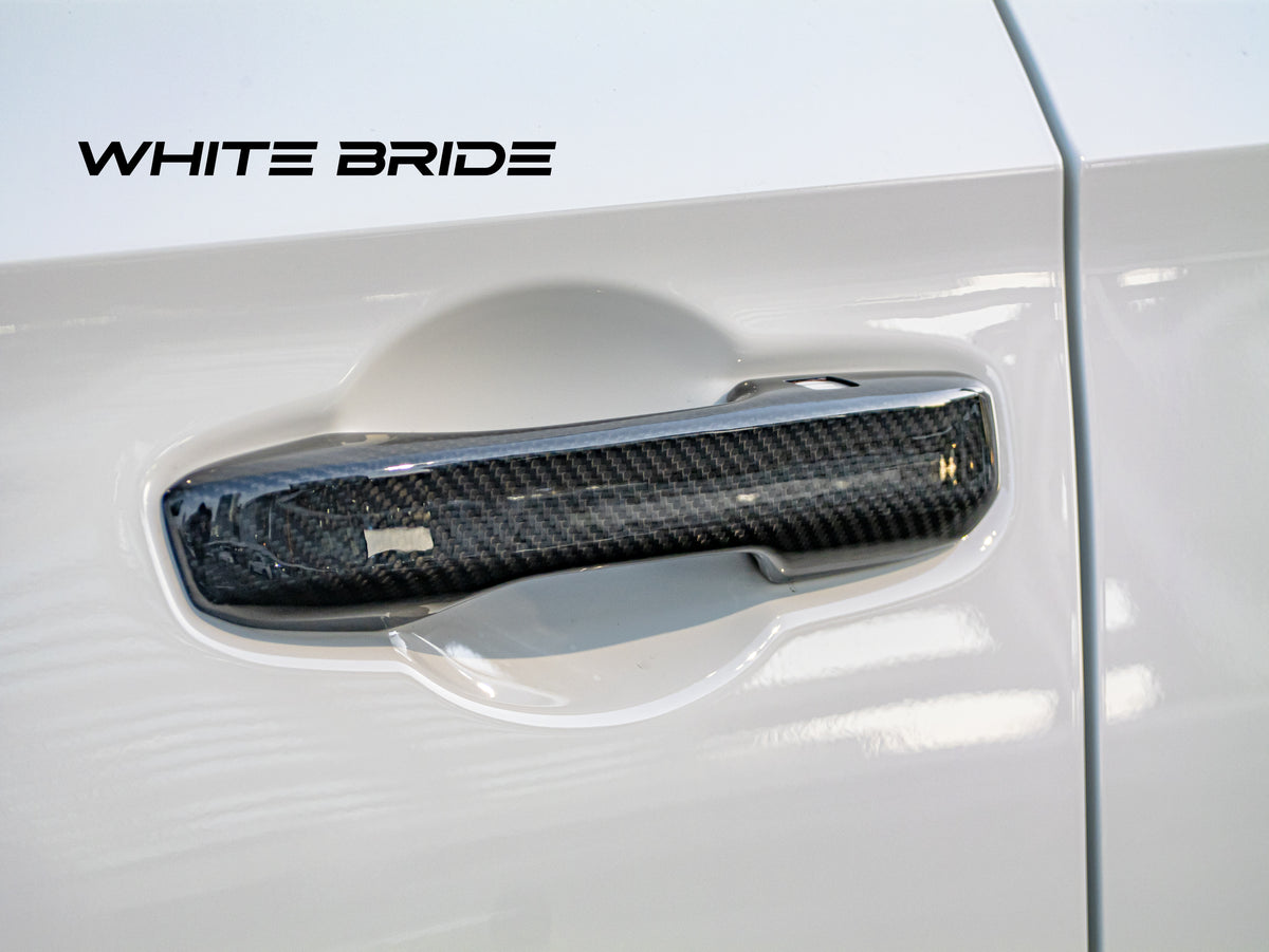 WHITE BRIDE ドライカーボン ドアハンドル ガーニッシュ ホンダ シビック TYPE R (FL5)