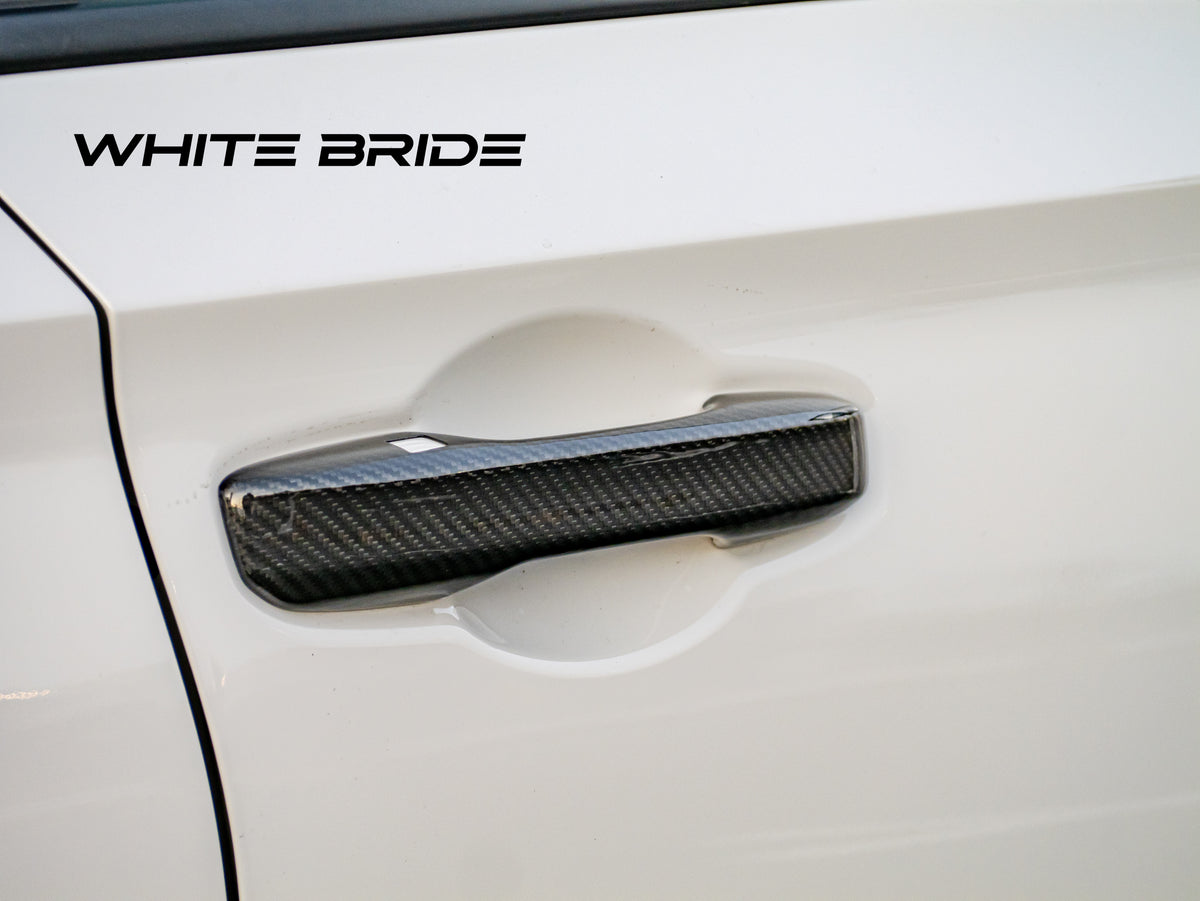WHITE BRIDE ドライカーボン ドアハンドル ガーニッシュ ホンダ シビック TYPE R (FL5)