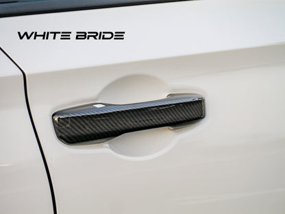 WHITE BRIDE ドライカーボン ドアハンドル ガーニッシュ ホンダ シビック TYPE R (FL5)